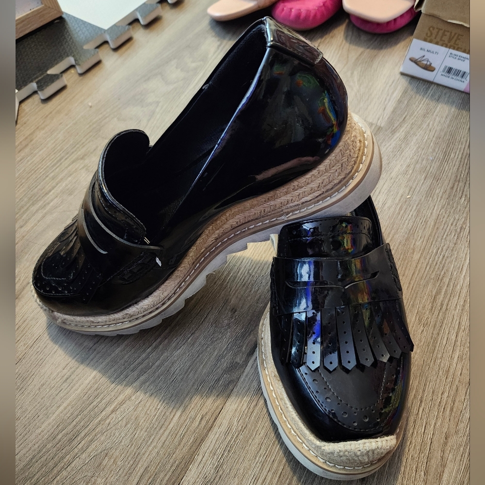 Torrid Black Patent Leather Loafers